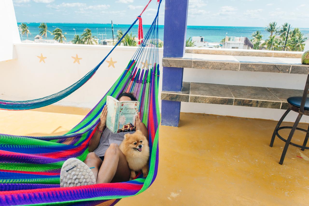 The Mermaid Hostel Beach (Adults Only) Cancun Dış mekan fotoğraf