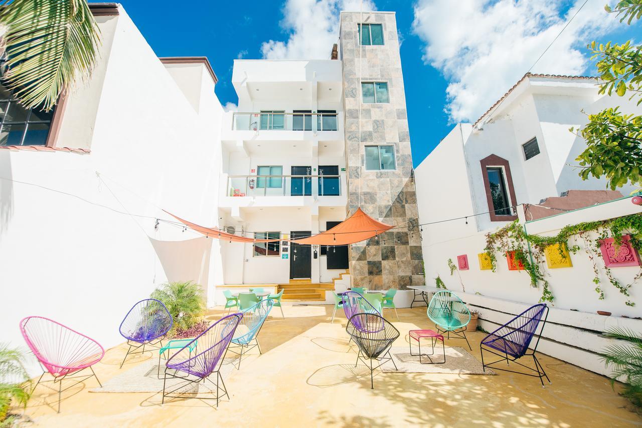 The Mermaid Hostel Beach (Adults Only) Cancun Dış mekan fotoğraf
