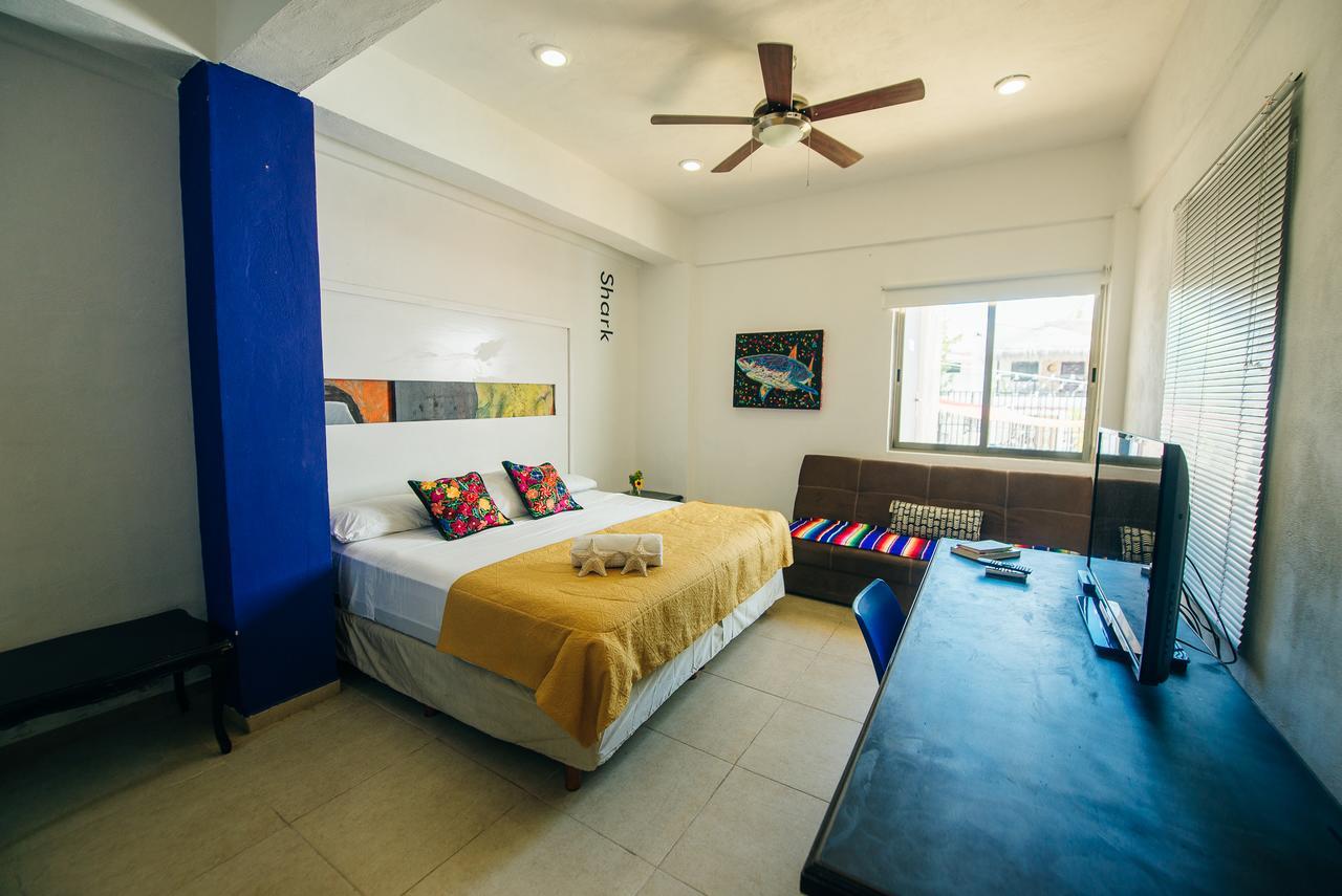 The Mermaid Hostel Beach (Adults Only) Cancun Dış mekan fotoğraf